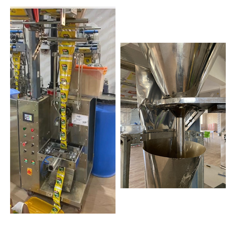 powder filling machine for forma type plc controlled